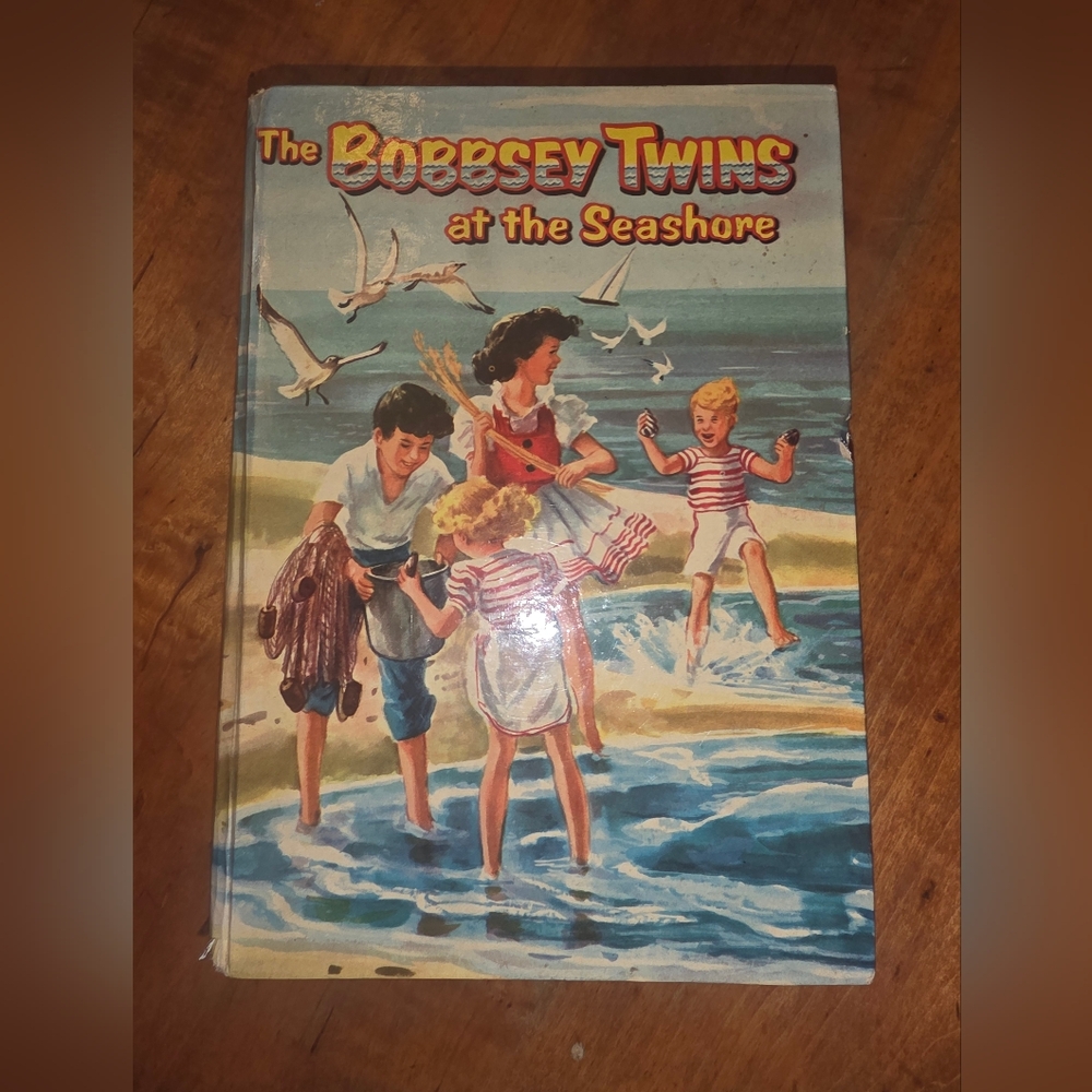 The Bobbsey Twins at the Seashore Laura Lee Hope 1948 Whitman VG!!